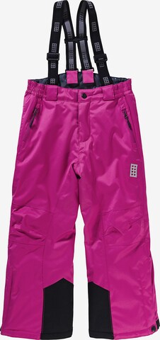 LEGO® kidswear Regular Outdoor Pants 'PARAW' in Pink: front