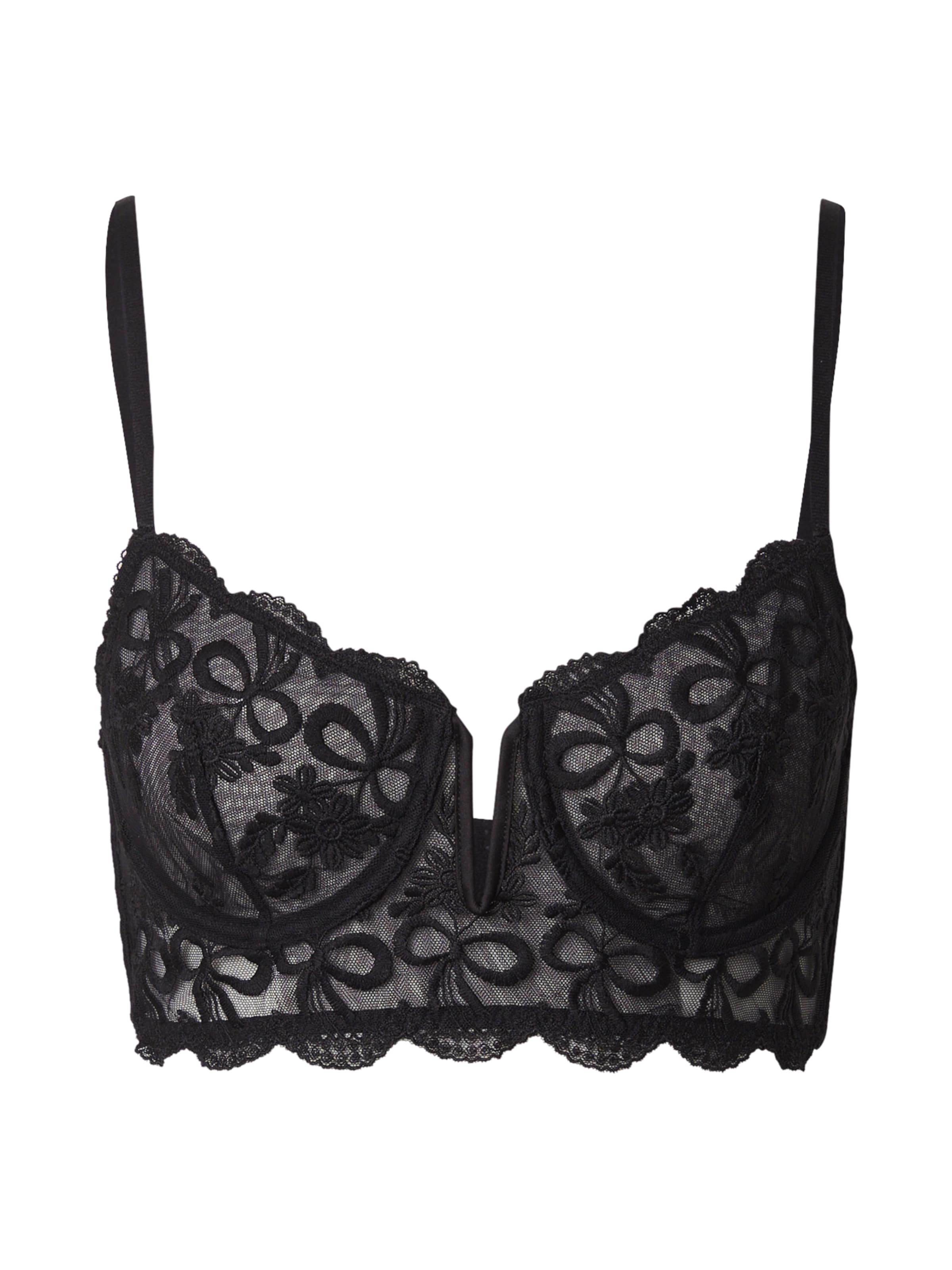 WILD LOVERS T-shirt Bra 'MILANA' in Black: front