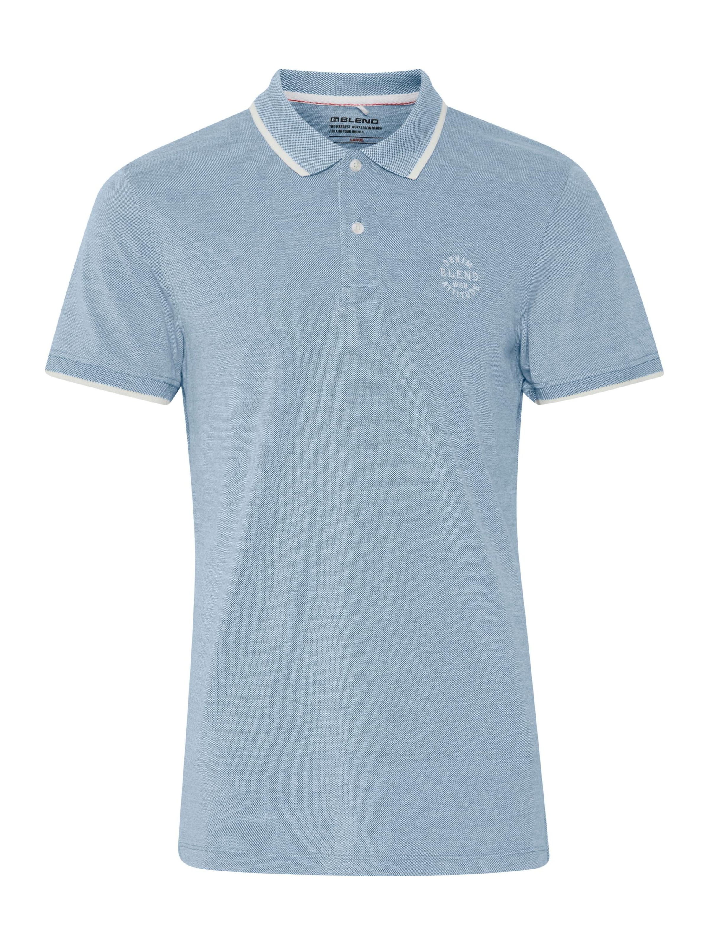 BLEND Shirt 'NATE' in Blue: front