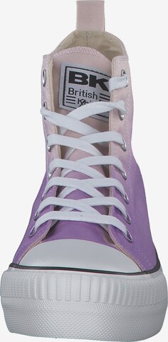 BRITISH KNIGHTS High-Top Sneakers 'KAYA' in Purple