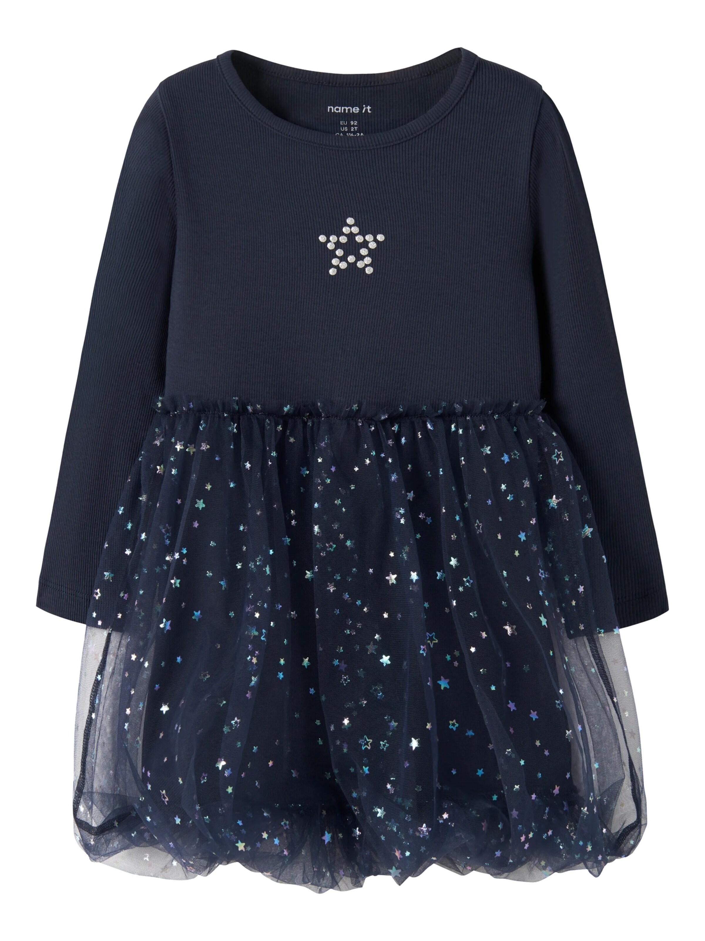 NAME IT Dress 'Nmfrarana' in Blue: front