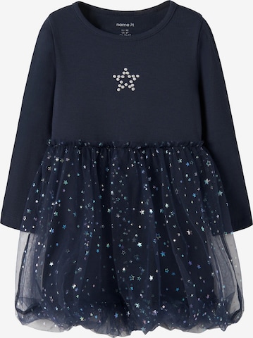 NAME IT Kleid 'NMFrarana' in Blau: Vorderseite