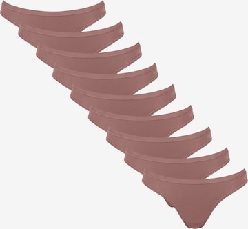 SLOGGI Minislip 'GO Daily' in Braun: Vorderseite