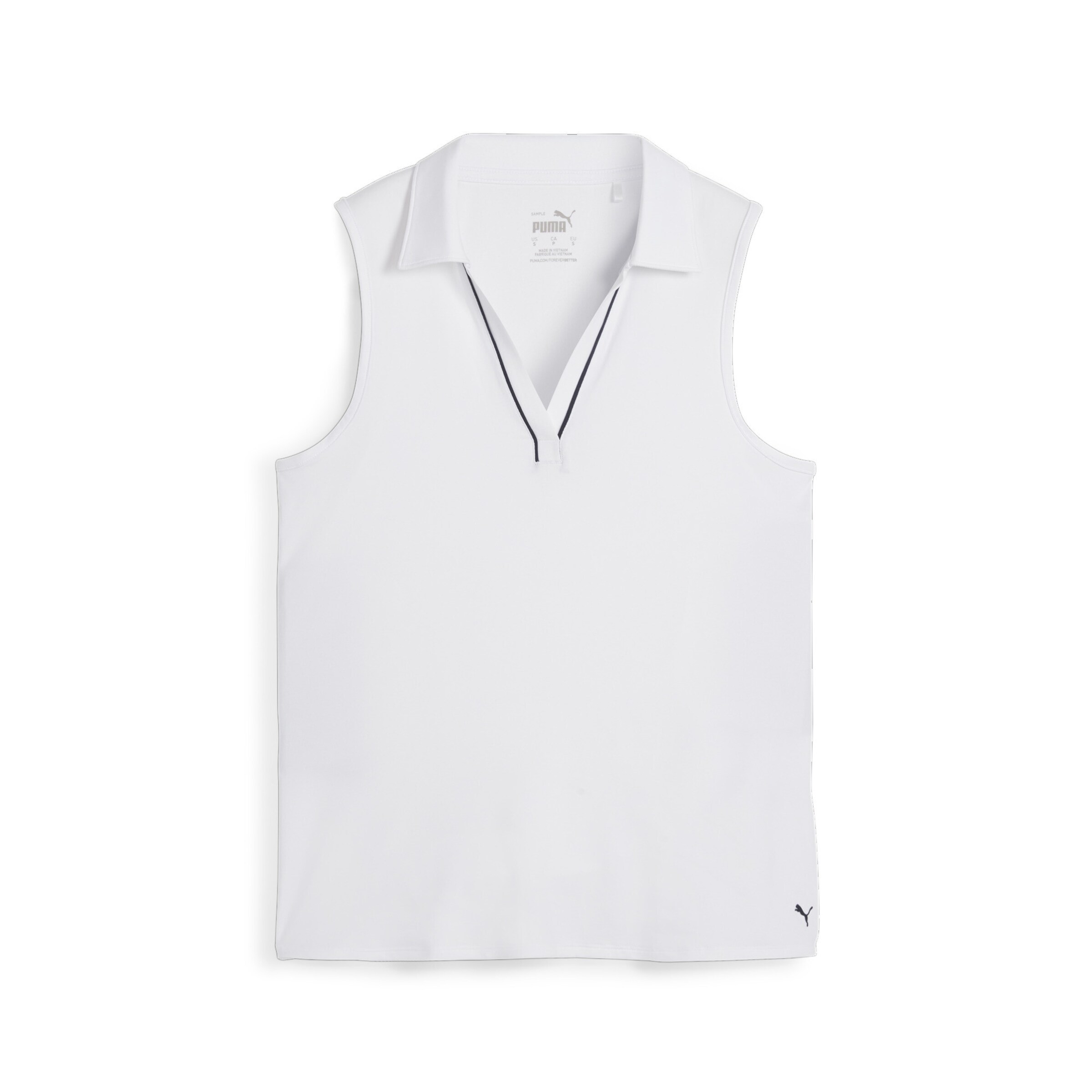 PUMA Sporttop 'Cloudspun' in Wit: voorkant