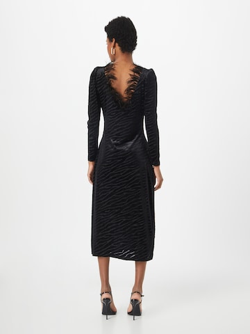 Louche فستان 'KRYSTEL' بلون أسود