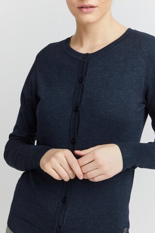 Oxmo Gebreid vest 'Hlin' in Blauw