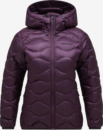 PEAK PERFORMANCE Steppjacke in Lila: Vorderseite
