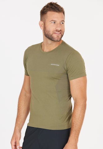 ENDURANCE Funktionsshirt 'Jaro' in Khaki | ABOUT YOU