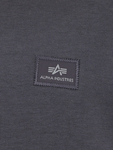 ALPHA INDUSTRIES Sweatshirt 'X-Fit' in Grau