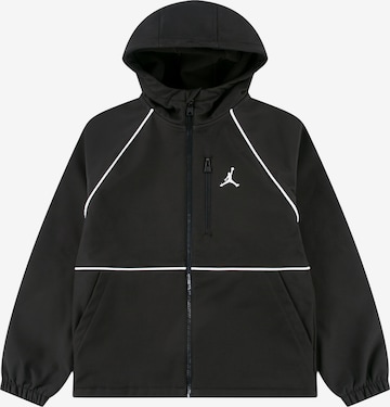 Veste mi-saison Jordan en noir : devant