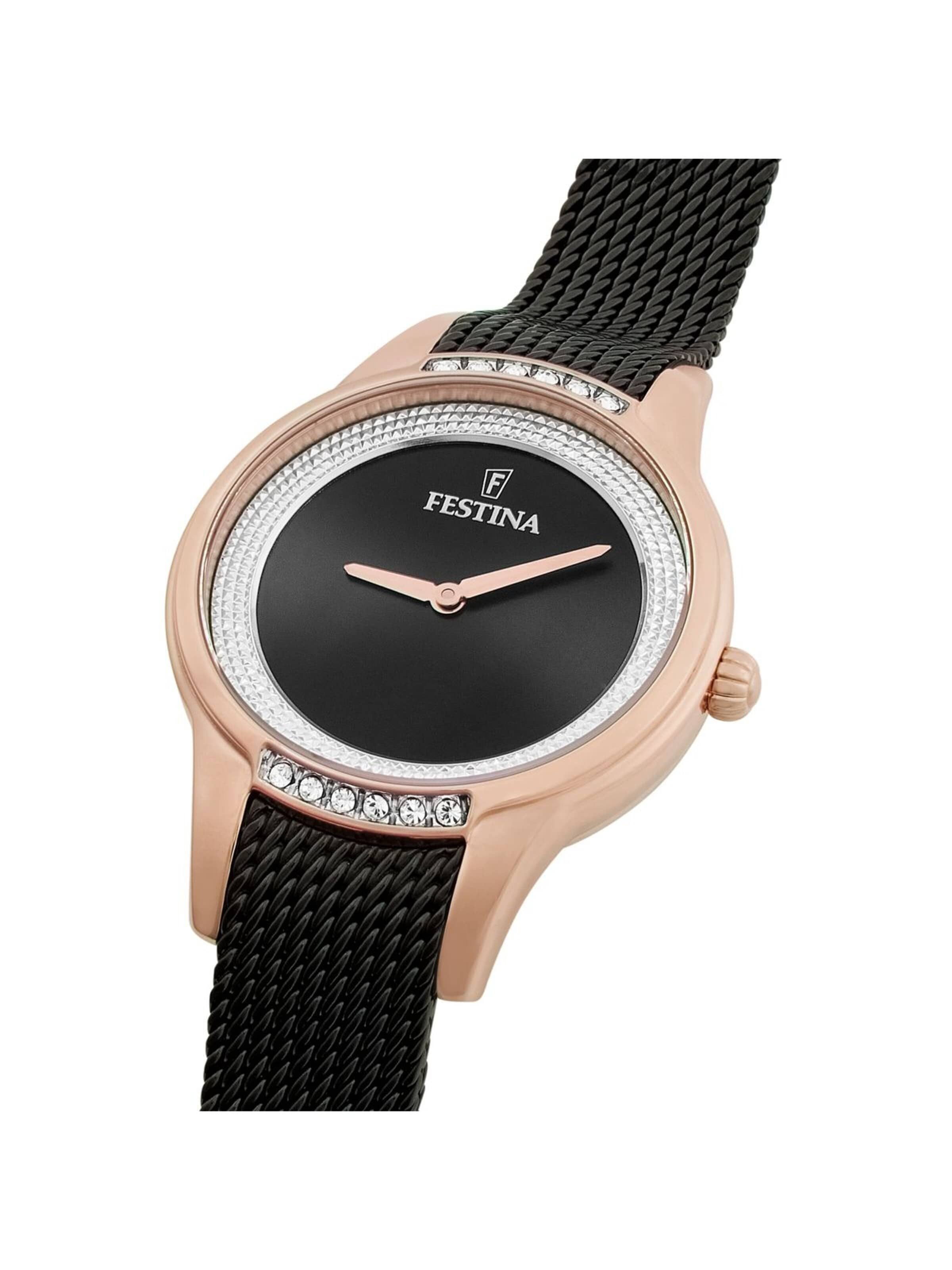 Montre à affichage analogique 'Festina - Watch MADEMOISELLE - Quartz watch movement - Watch case width: 30.2 mm' FESTINA en noir
