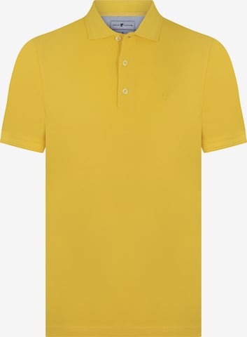 DENIM CULTURE T-shirt 'Ken' i gul: framsida