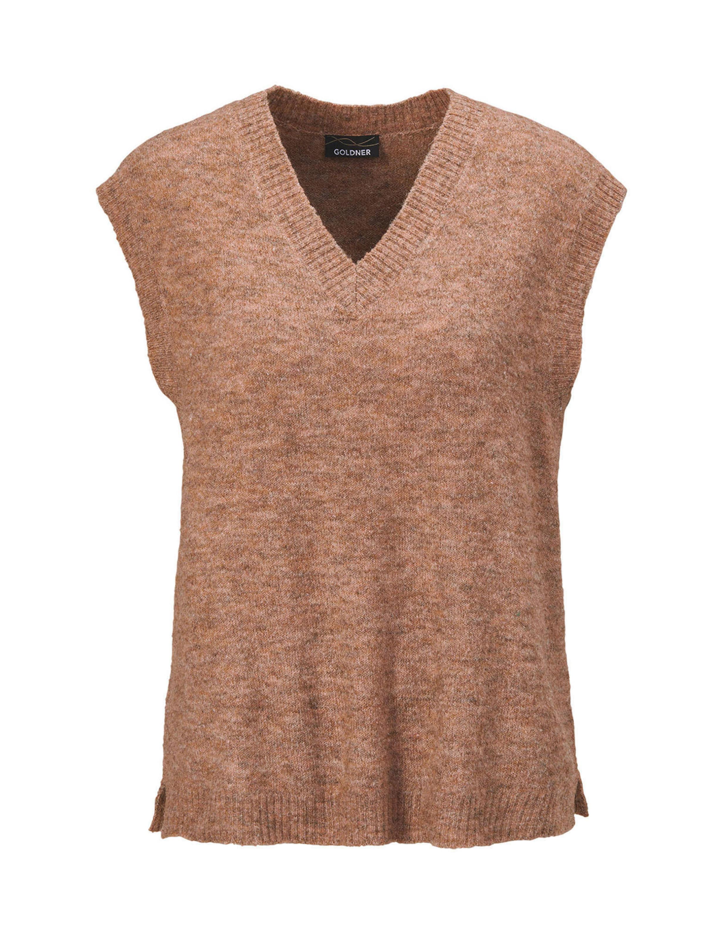 Goldner Sweater in Brown: front