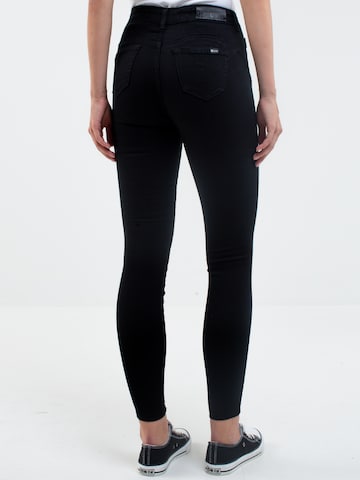 BIG STAR Skinny Jeans 'Melinda' in Schwarz