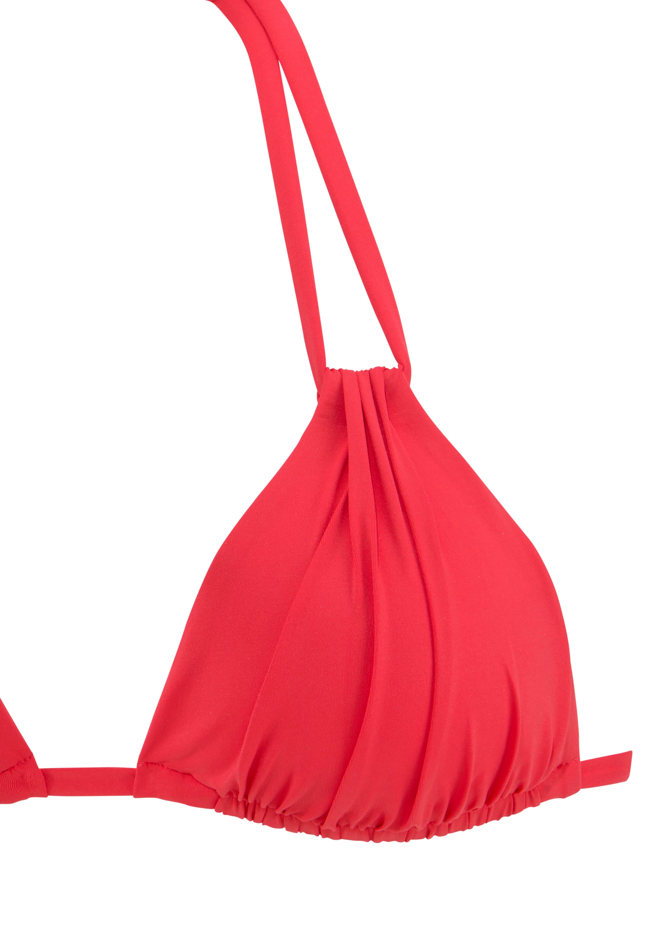 s.Oliver Triangle Bikini top in Red