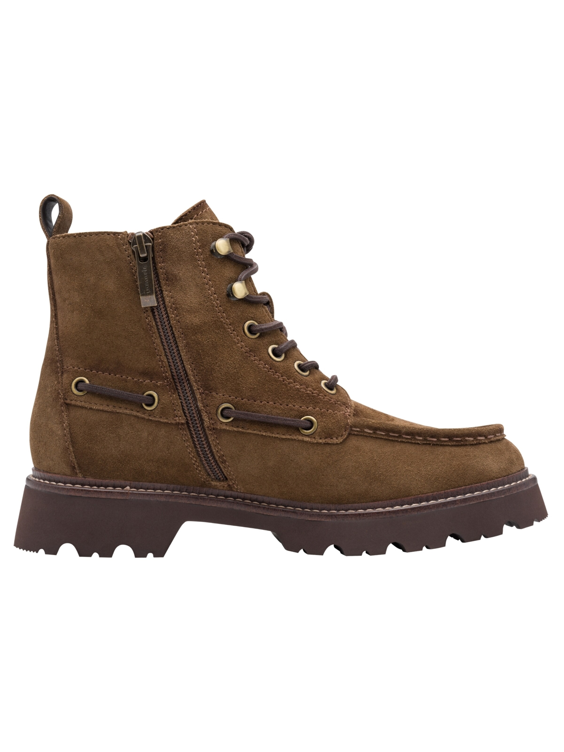 Bottines à lacets Tamaris en marron