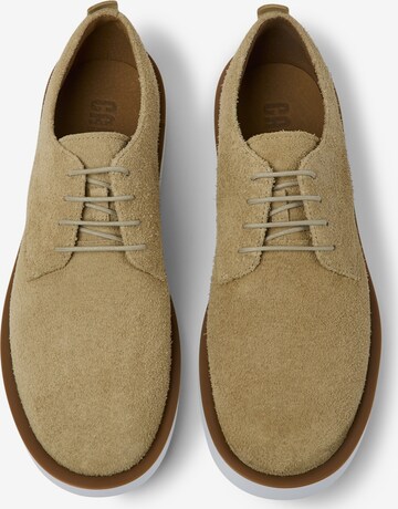 CAMPER Lace-Up Shoes 'Wagon' in Beige