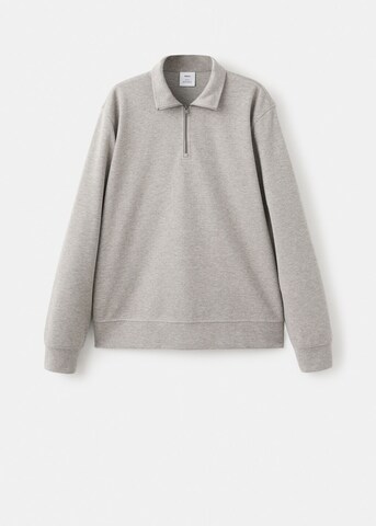 MANGO MAN Sweatshirt 'Portellp' in Grey