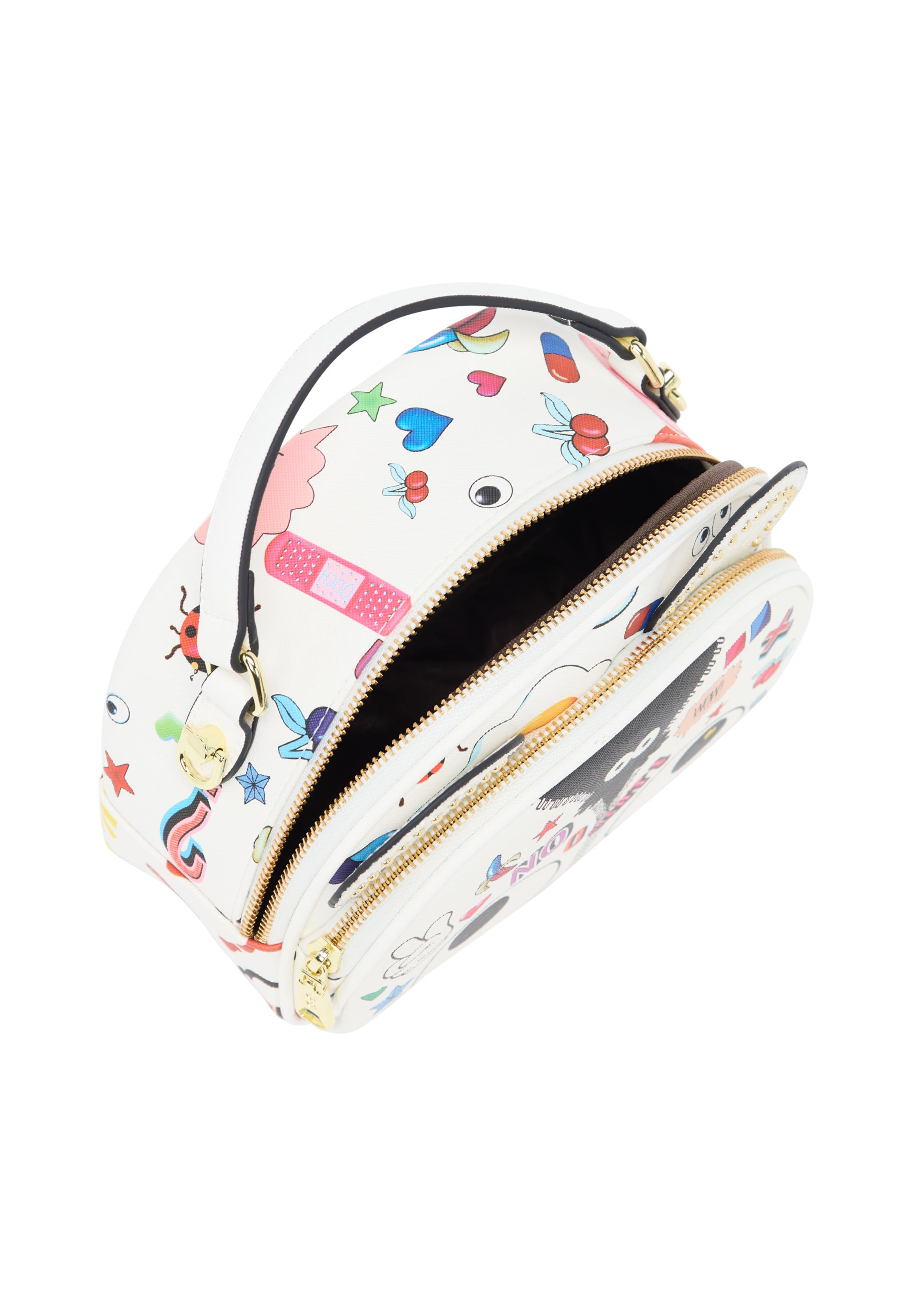 Sacs à main 'Pop Eyetheme' MYMO en blanc