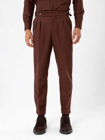 Regular Pantalon Antioch en marron : devant