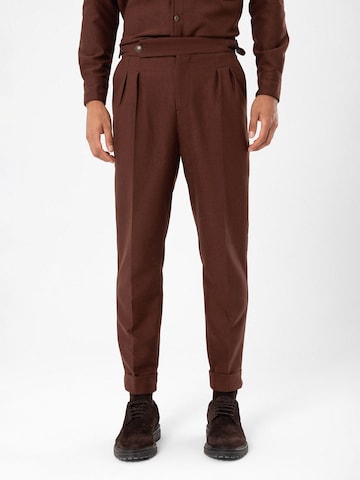 Antioch Regular Trousers in Brown: front