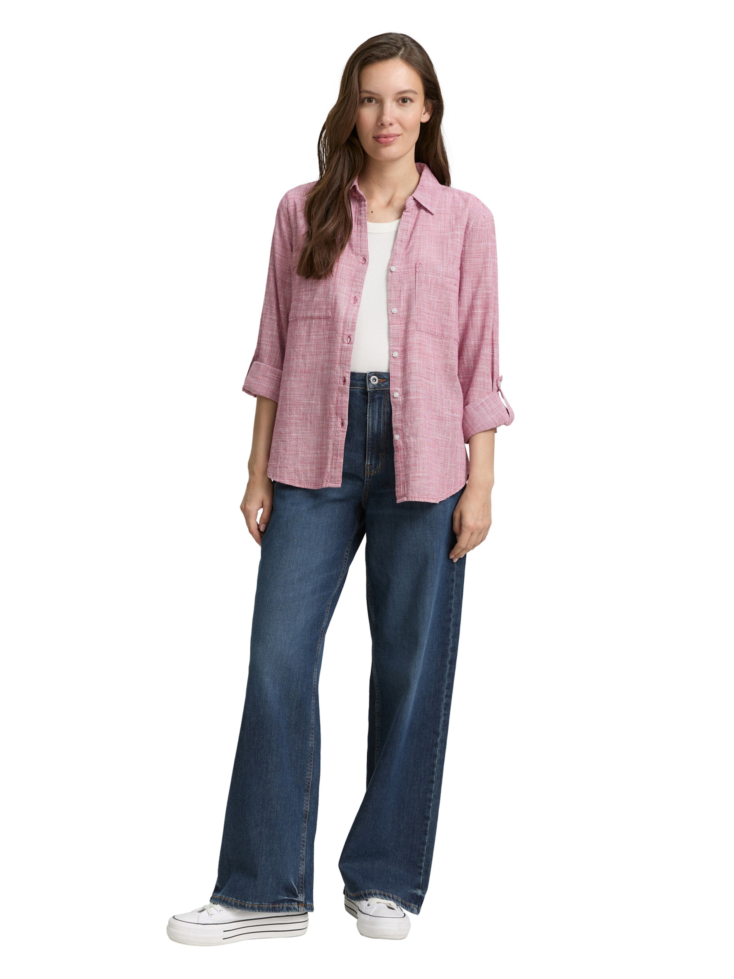 TOM TAILOR Blouse in Pink