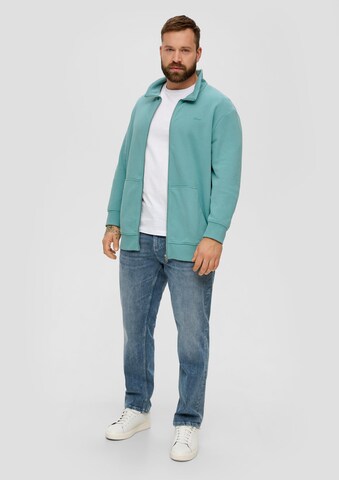 s.Oliver Men Big Sizes Sweatjacke in Grün