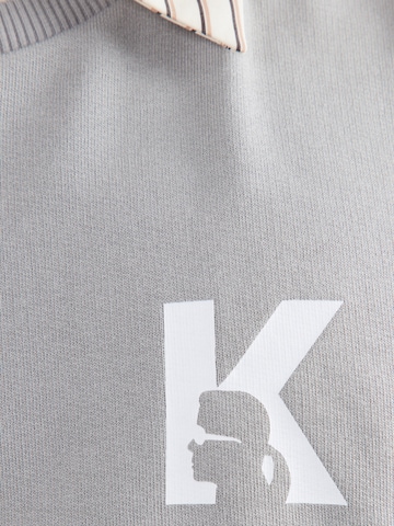 Karl Lagerfeld - Sweatshirt em cinzento