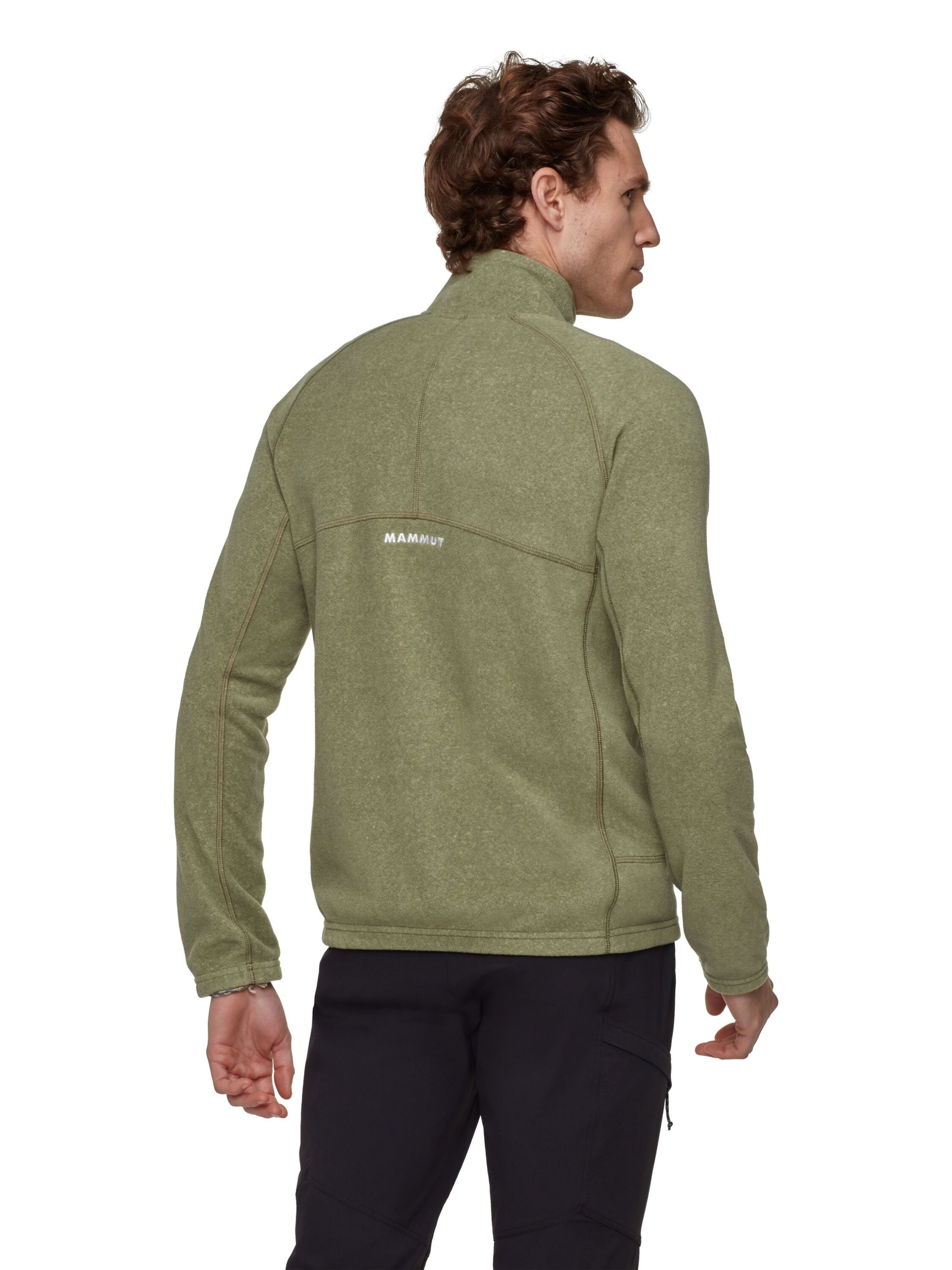 MAMMUT Athletic Fleece Jacket 'Tamaro Pro' in Green