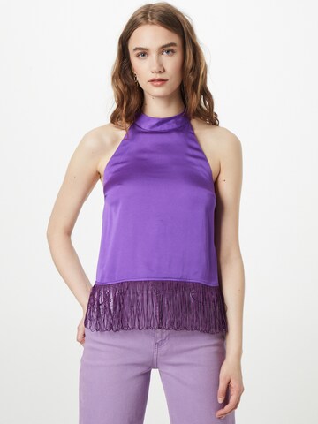 Haut Dorothy Perkins en violet : devant