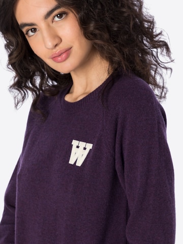 WOOD WOOD Pullover 'Asta' in Lila