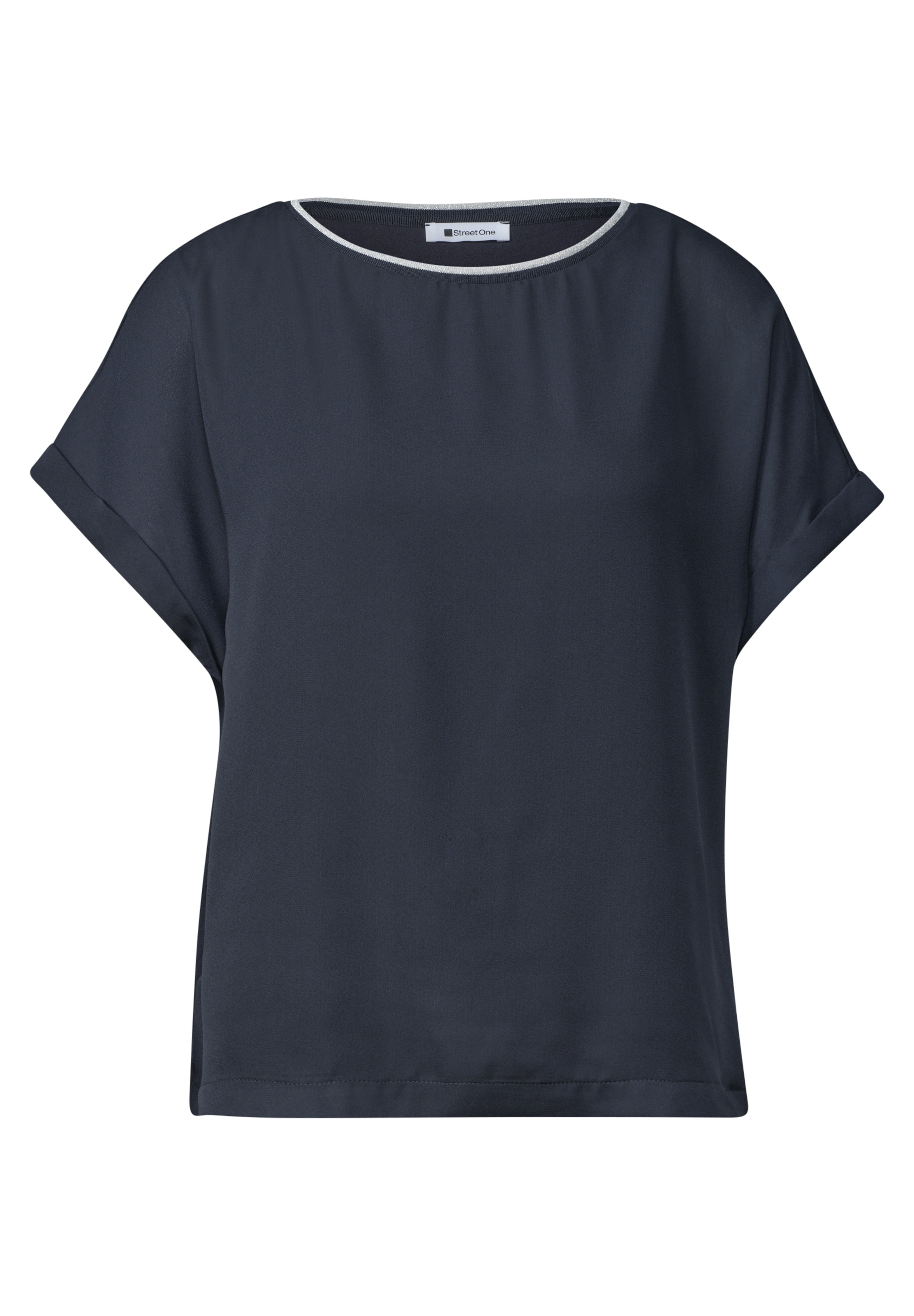 STREET ONE Shirt in Blue: front