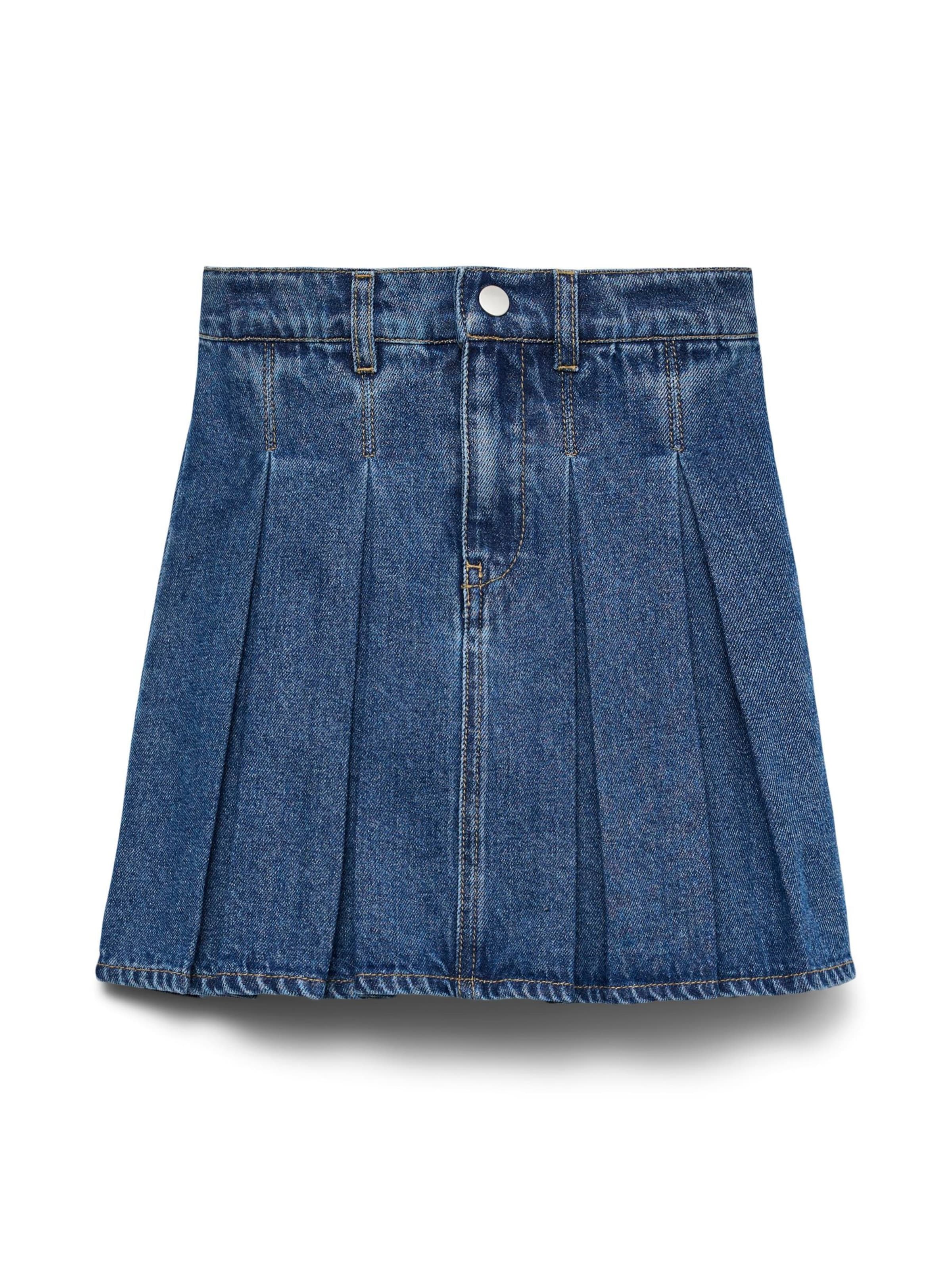 Jupe 'VMDanni' Vero Moda Girl en bleu : devant
