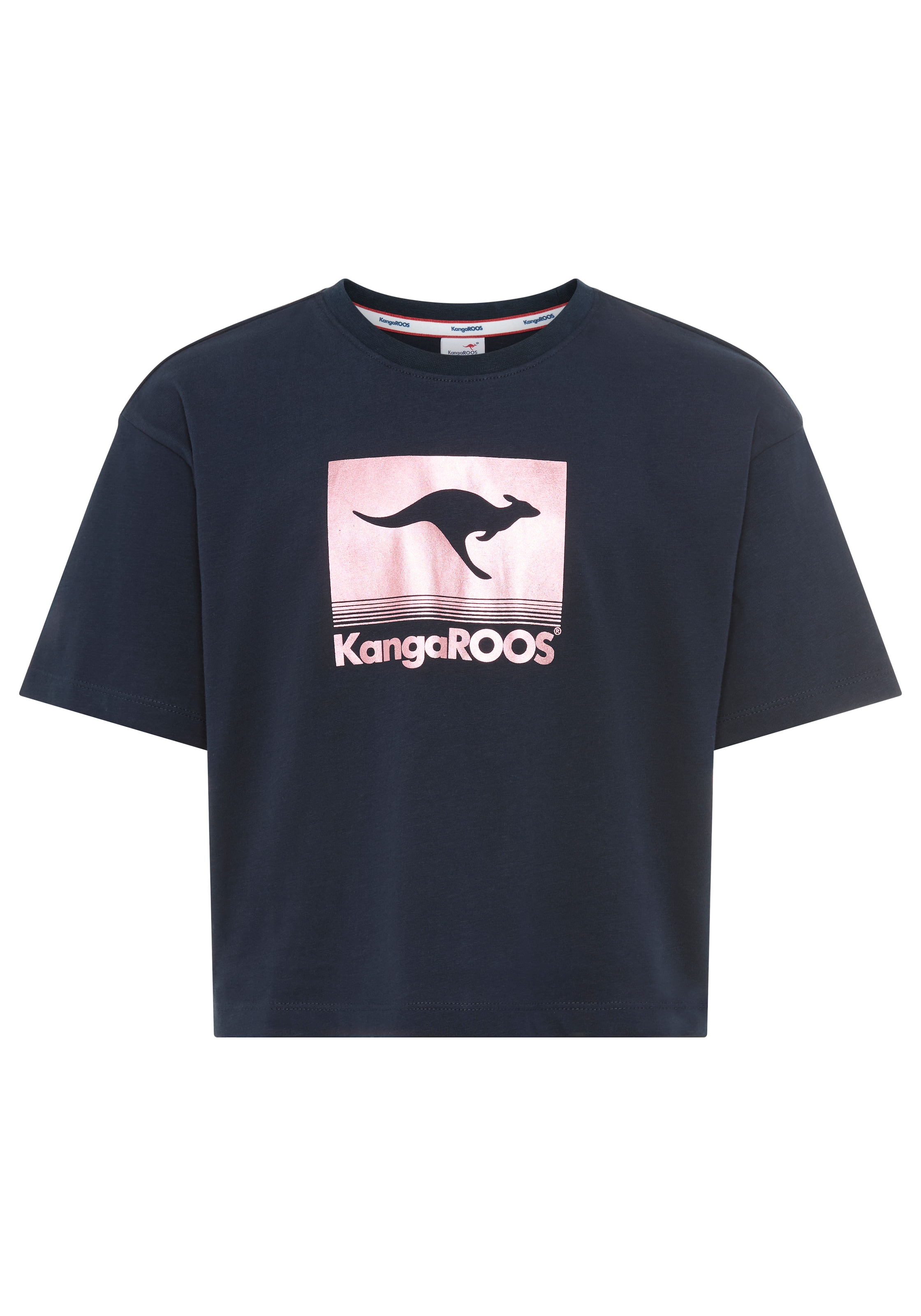 KangaROOS Shirt in Blue: front