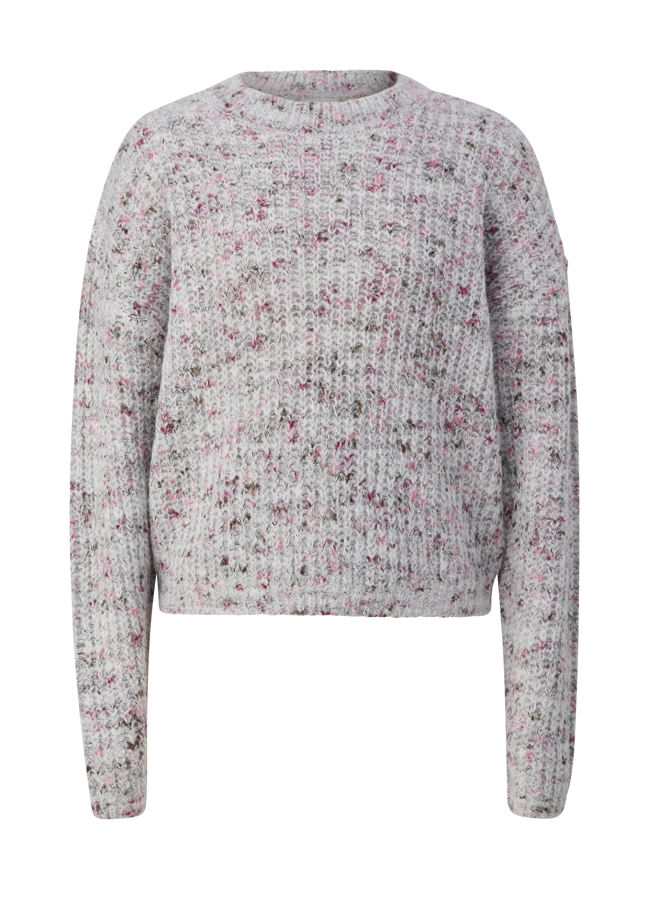s.Oliver Pullover in 134-140 in hellgrau / beere / pitaya, Produktansicht