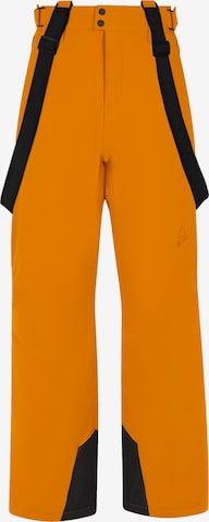 PROTEST Workout Pants 'PRTROWENS' in Yellow: front