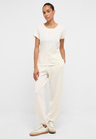 MUSTANG Tapered Pants 'Nucia' in White