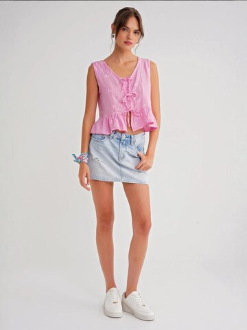 Camicia da donna di MixRay in rosa