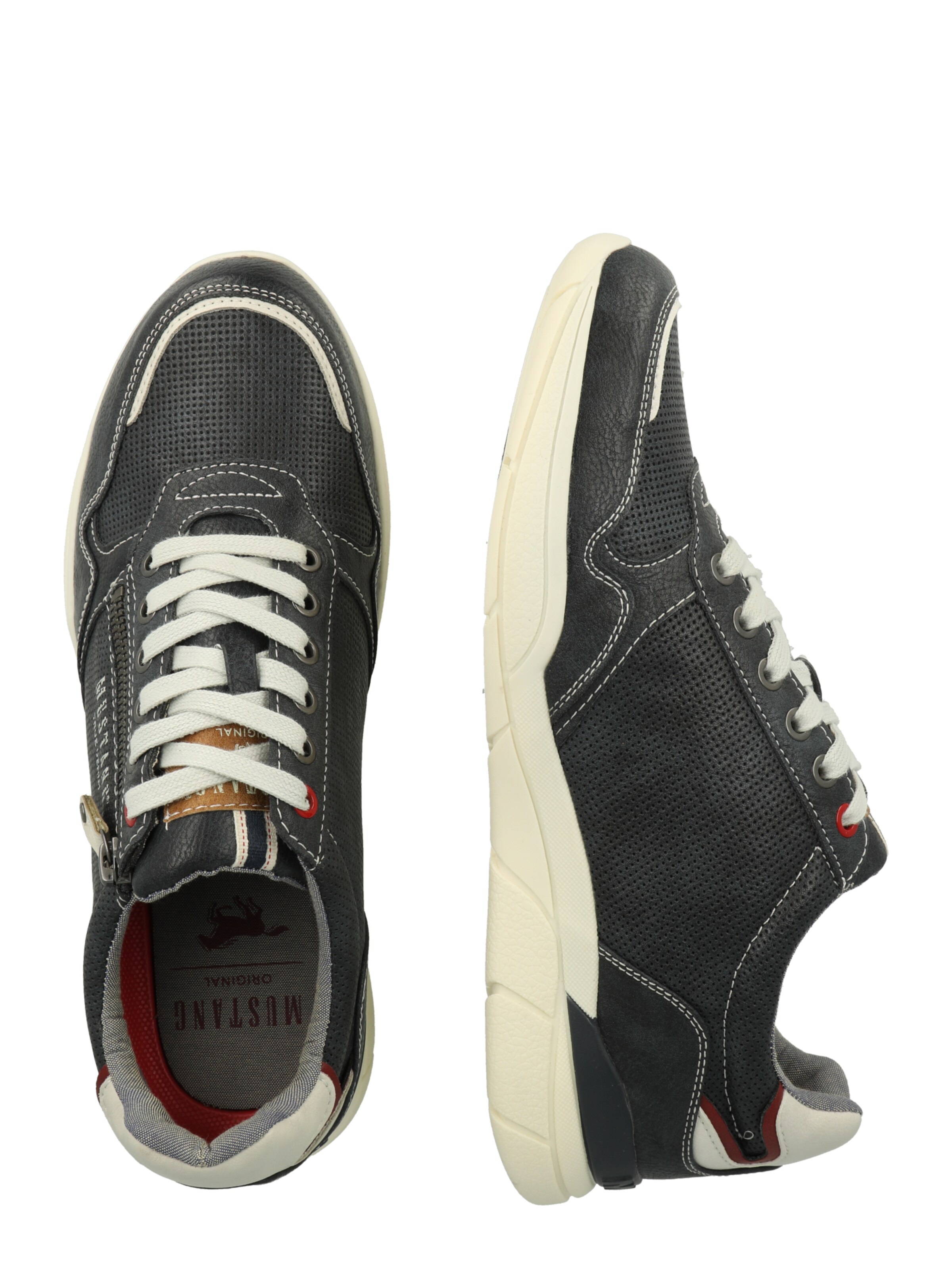 MUSTANG Σνίκερ χαμηλό σε μπλε