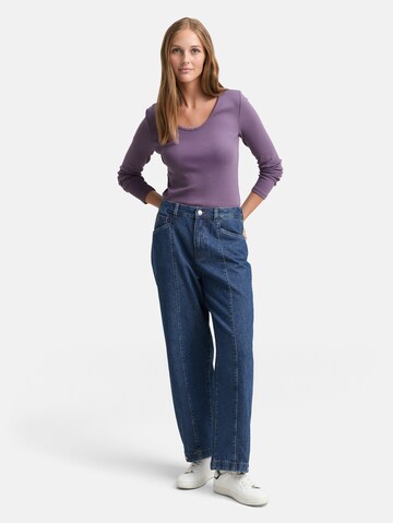 TOM TAILOR DENIM Shirt in Purple