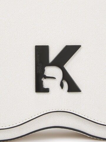 KARL LAGERFELD JEANS Tasche ' Sunglasses ' in Weiß