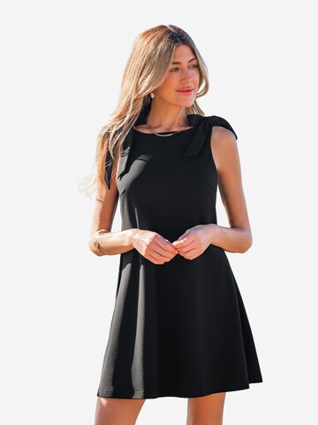 Cupshe Summer Dress in Black: front