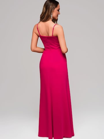 Ombre Evening dress in Pink