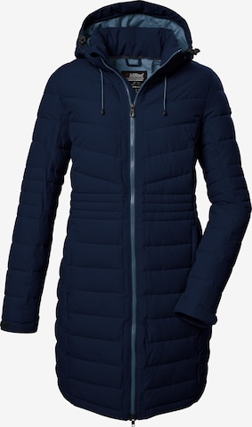 KILLTEC Wintermantel in Blau: Vorderseite