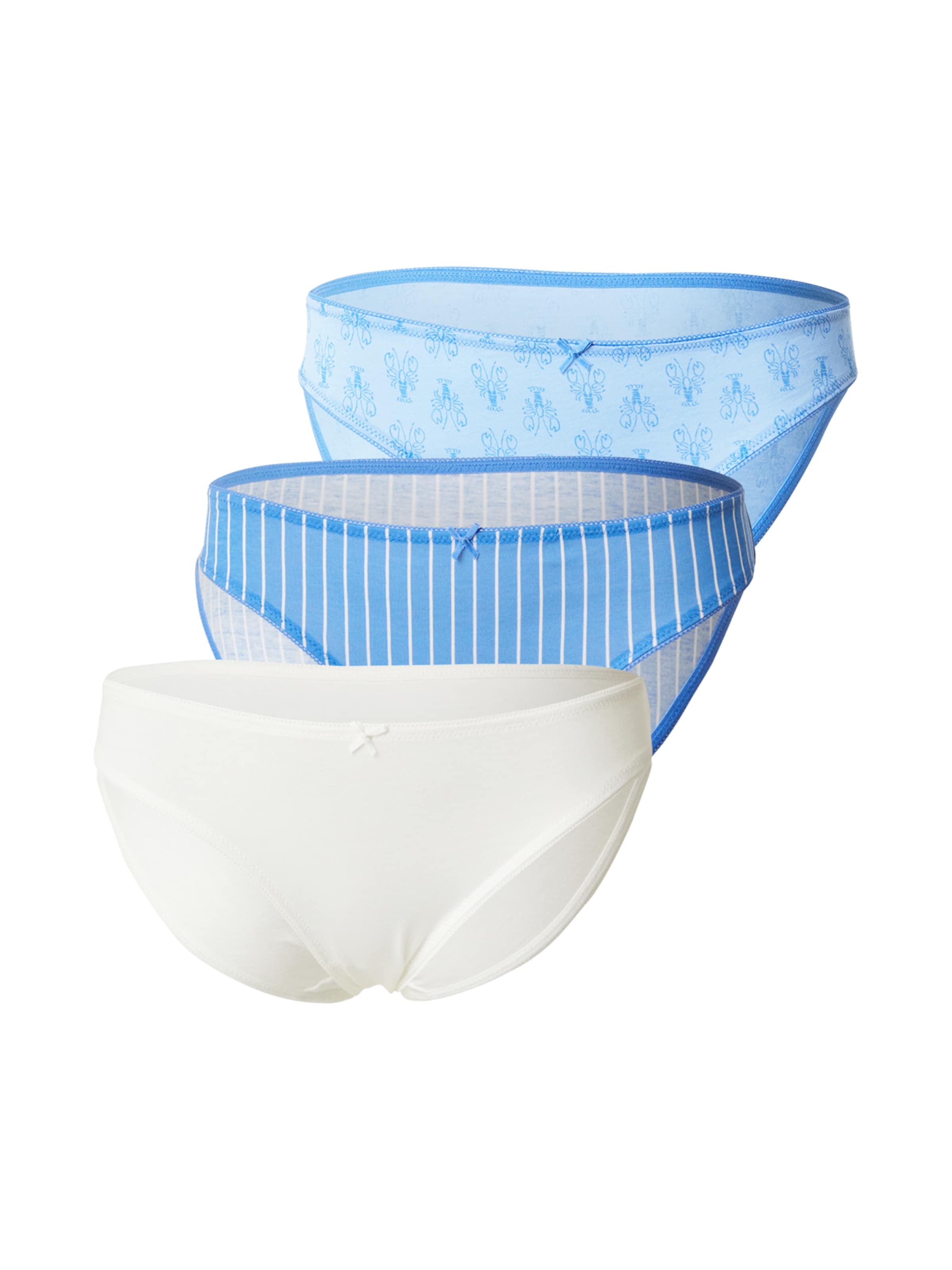 ETAM Püksikud 'Jackie', värv sinine: eest vaates