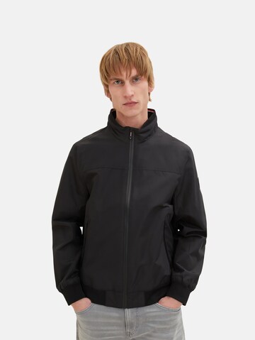 TOM TAILORPrijelazna jakna - crna boja: prednji dio