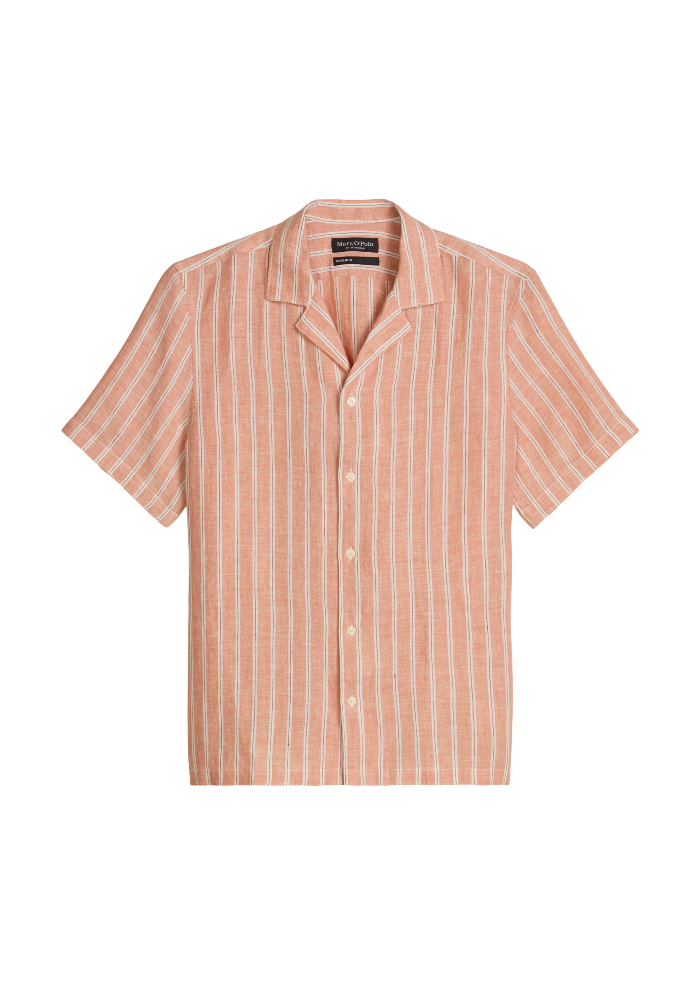 Marc O'Polo Regular fit Overhemd in Oranje: voorkant