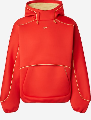 Sweat-shirt Nike Sportswear en rouge : devant