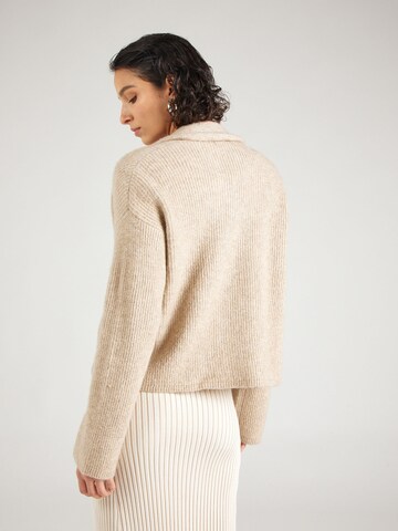 JDY Knit cardigan 'HUDSON' in Beige