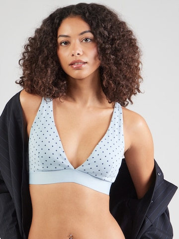 Abercrombie & FitchSportski top - plava boja: prednji dio